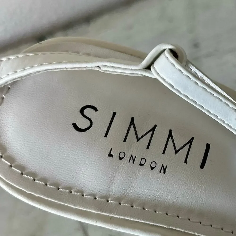 New Simmi London asos high heeled sandals square toe strappy heels summer 9